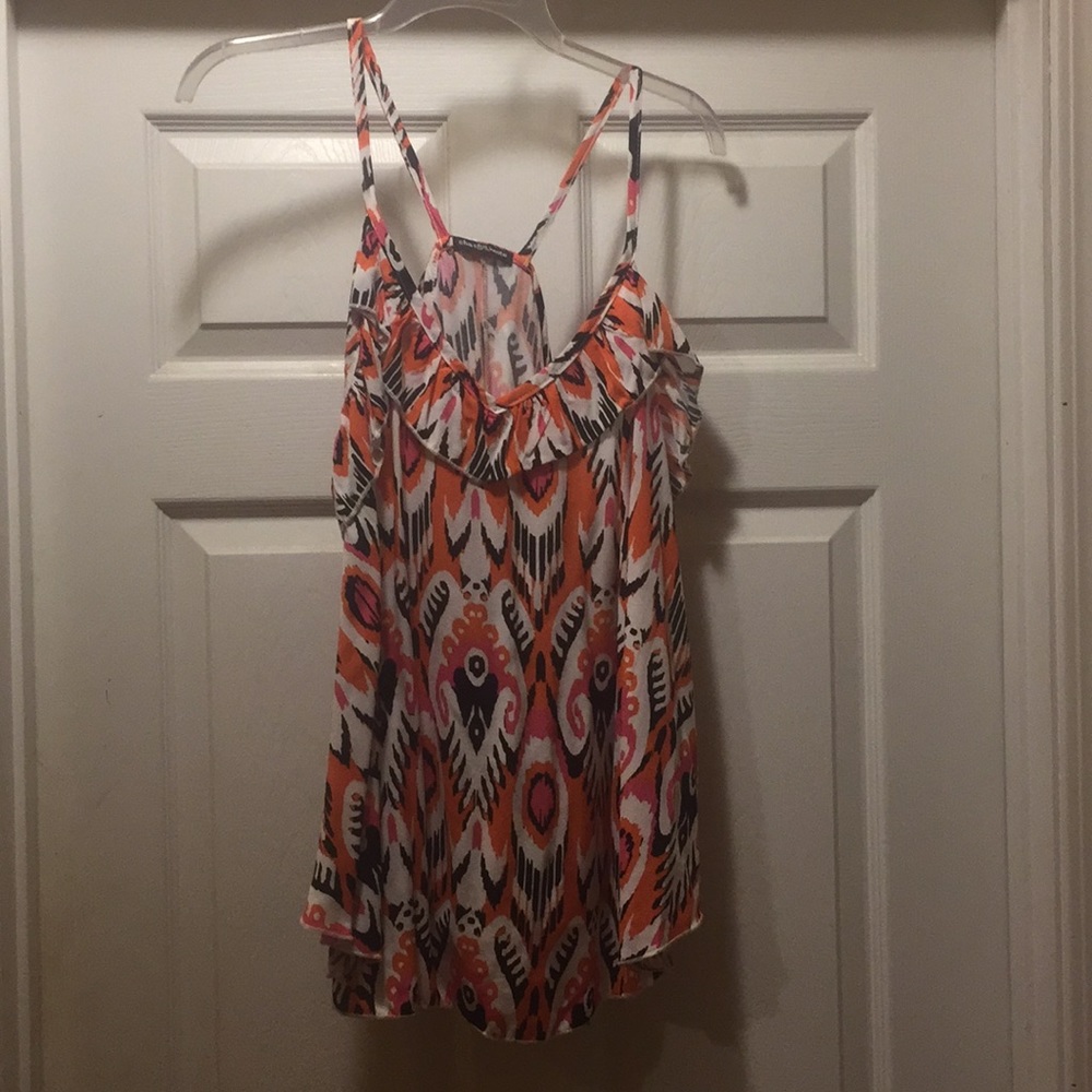 Multi colored tank